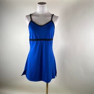 Vintage blue athletic summer dress